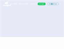 Tablet Screenshot of medport.com